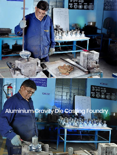 Aluminium Gravity Die Casting Foundry